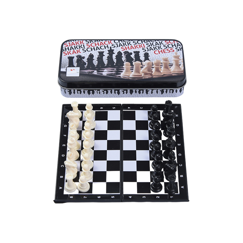 Mini Tin box shakkisetti