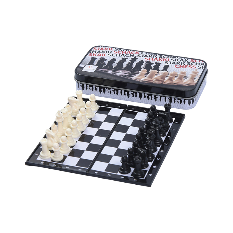 Mini Tin box shakkisetti