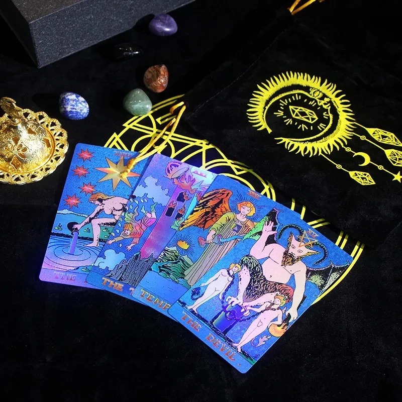 Zodiac-teemainen keräilypainos - Mysticin aarretarot ja kristallisarja