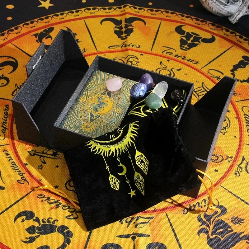 Zodiac-teemainen keräilypainos - Mysticin aarretarot ja kristallisarja