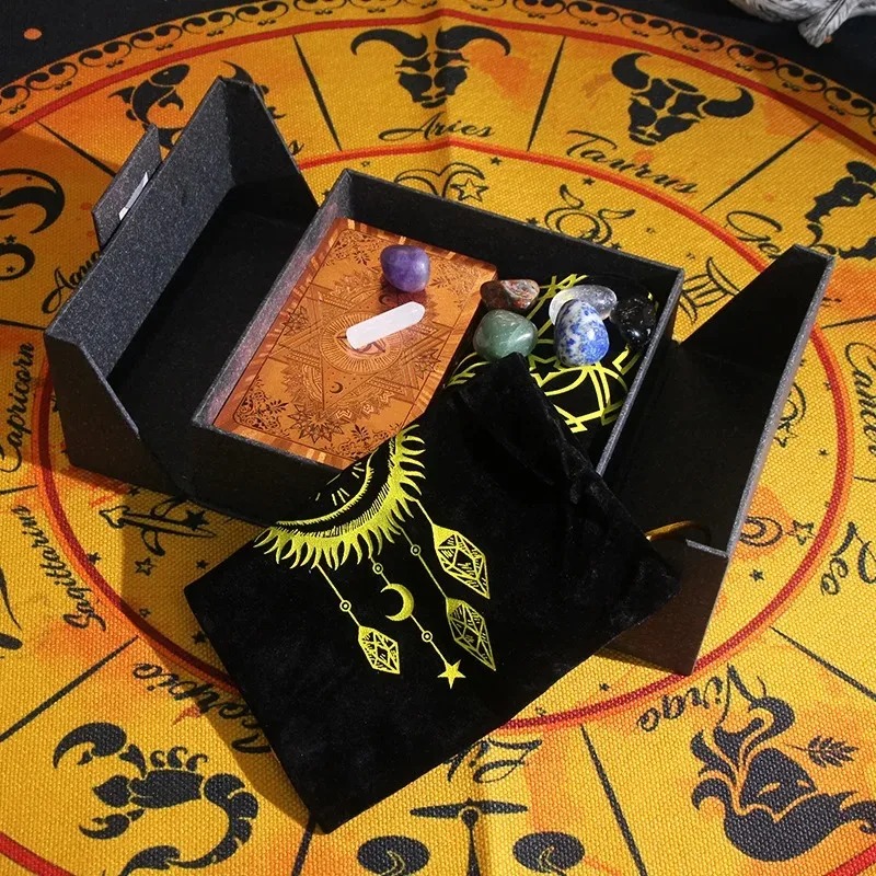 Zodiac-teemainen keräilypainos - Mysticin aarretarot ja kristallisarja