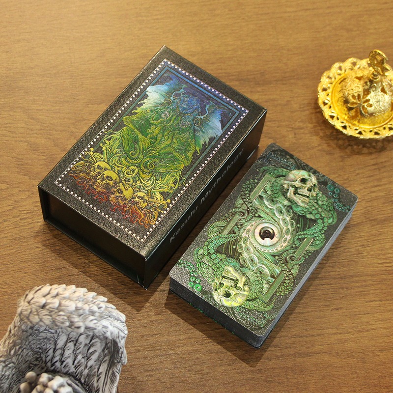 Mystical Green & Gold Edition - Kesulu Mytologian Tarot-kortit