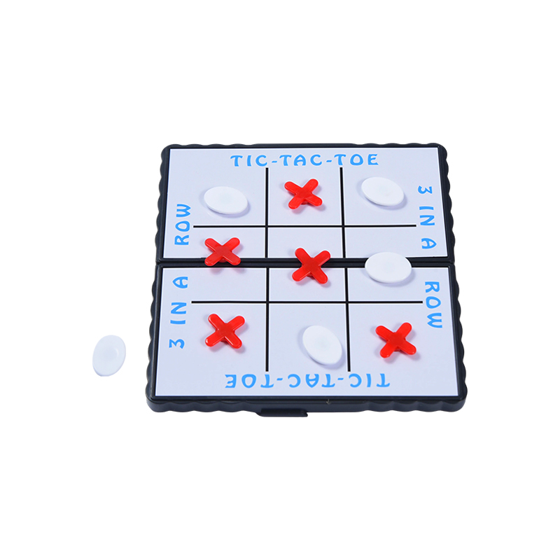 Magneettinen taitettava Tic-Tac-Toe -peli - Compact Travel Edition