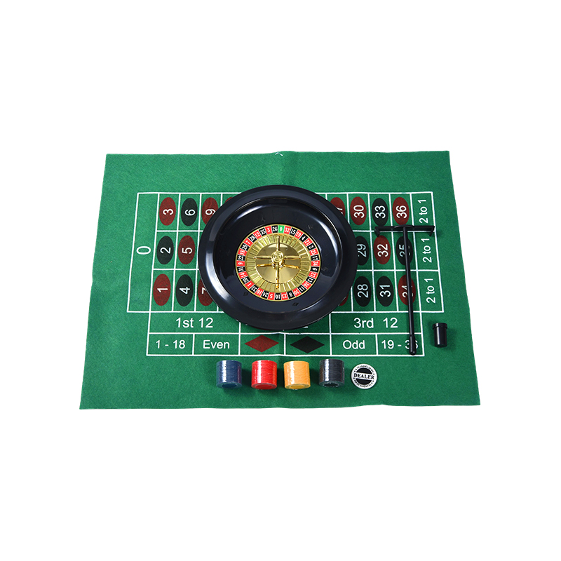 Deluxe Roulette Set – 4-osainen pelisetti elävässä pakkauksessa