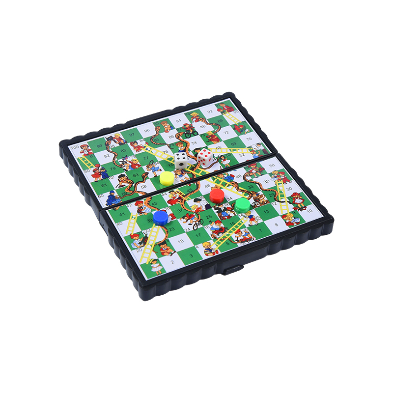 Kannettava Family Edition Classic Magneettiset käärmeet ja tikkaat -peli