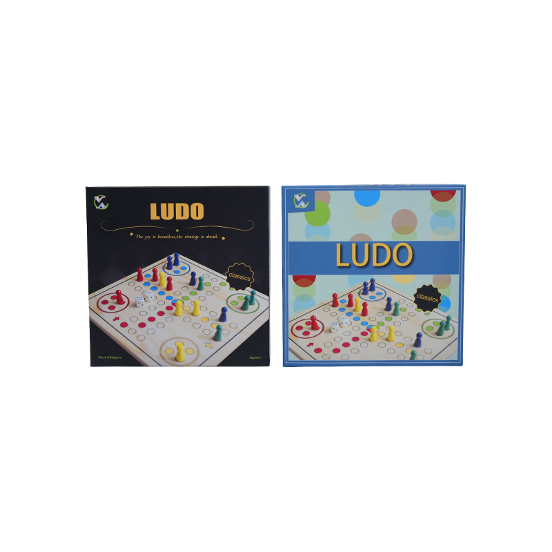 Family Entertainment Edition Klassinen LUDO puinen lautapeli