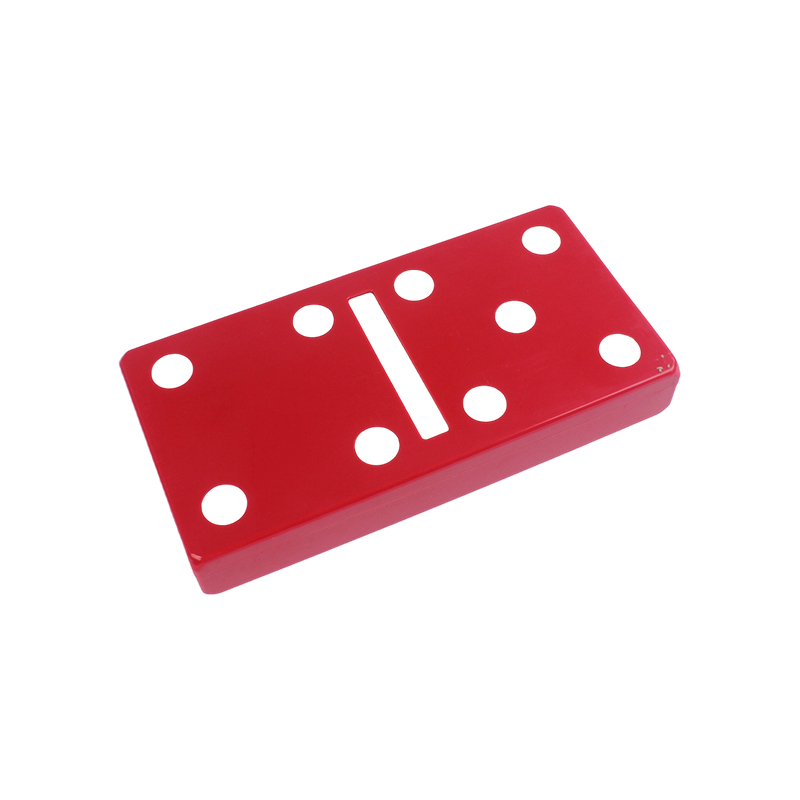 Red Polka-Dot Edition - Klassinen Domino & Cribbage Combo Set