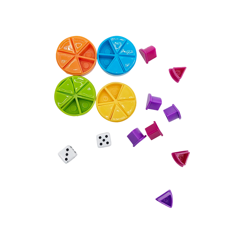 Rainbow Fraction Manipulative Set - värikoodattu oppimistyökalu