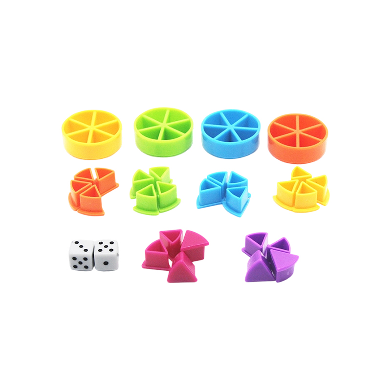 Rainbow Fraction Manipulative Set - värikoodattu oppimistyökalu