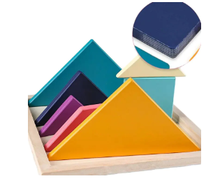 Voiko Montessori ColorWood Tangram Set lisätä lasten luovuutta 40 % vuonna 2026?